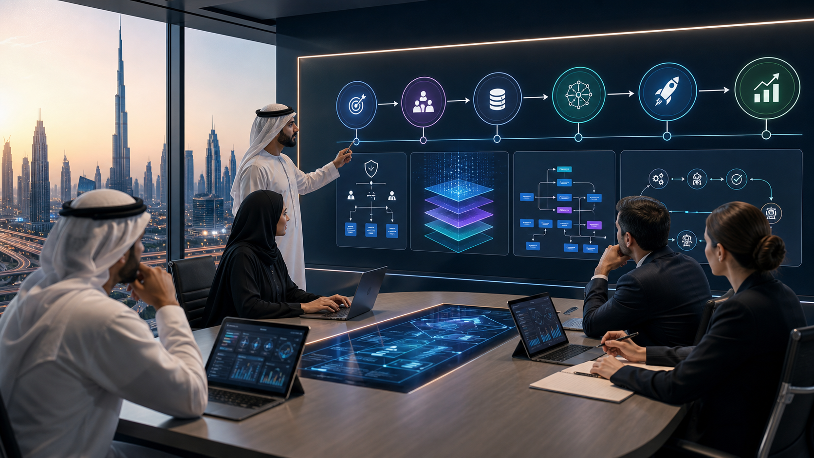 Building an AI Strategy Roadmap for Dubai Enterprises