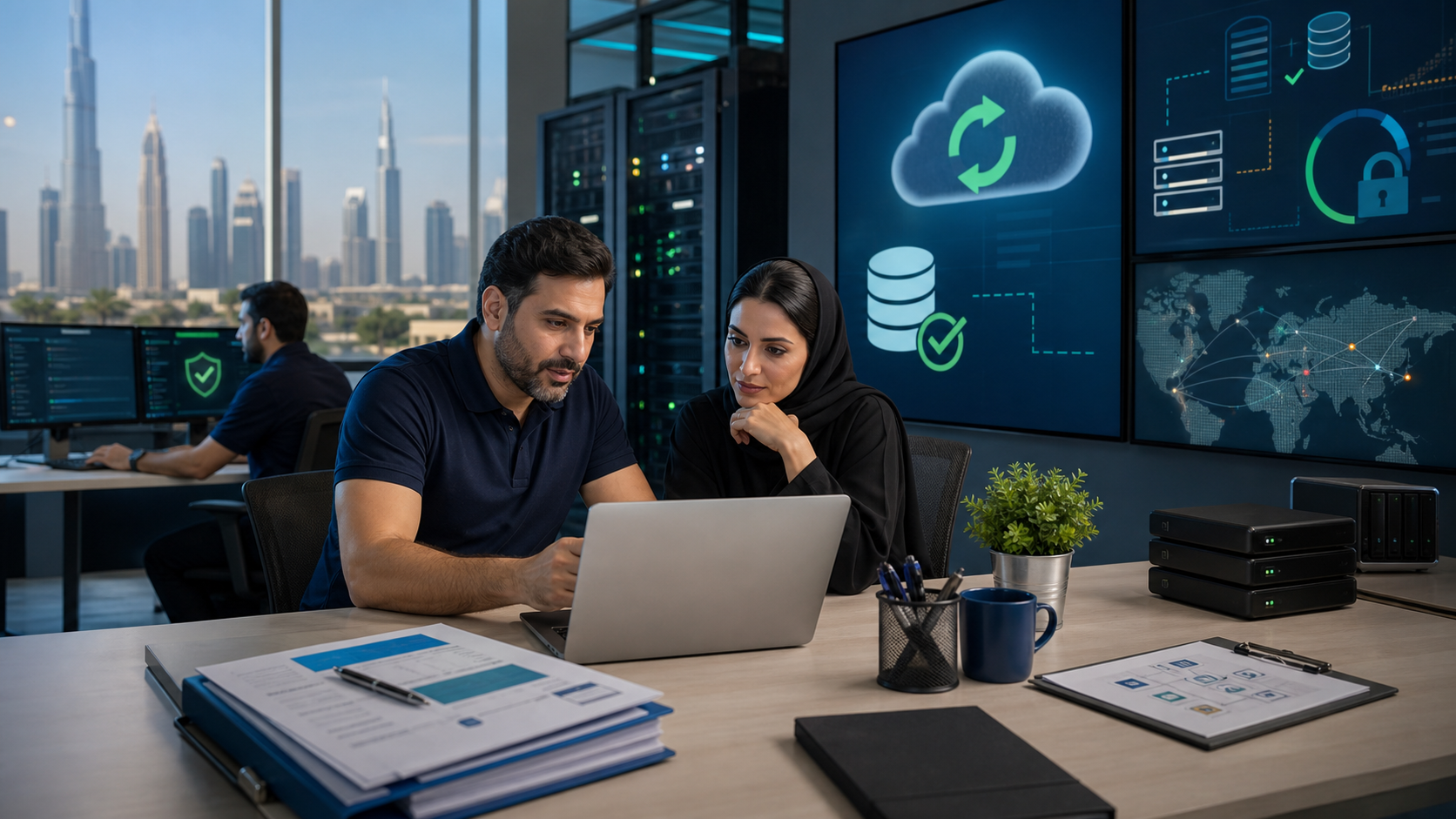 Dubai SMB backup and disaster recovery readiness dashboard
